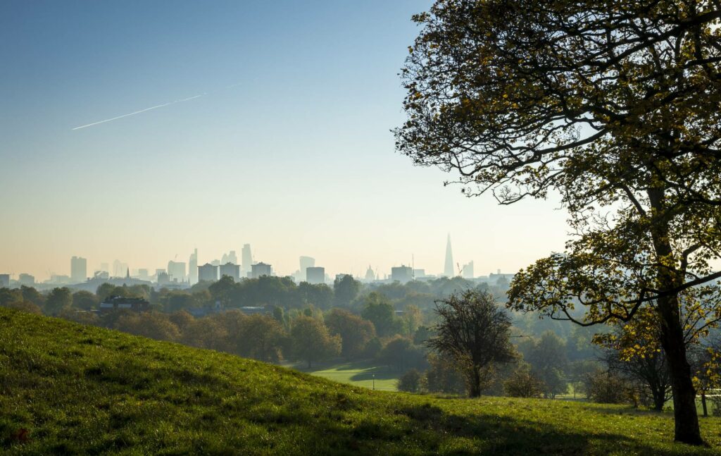 best places to live in London near a park
