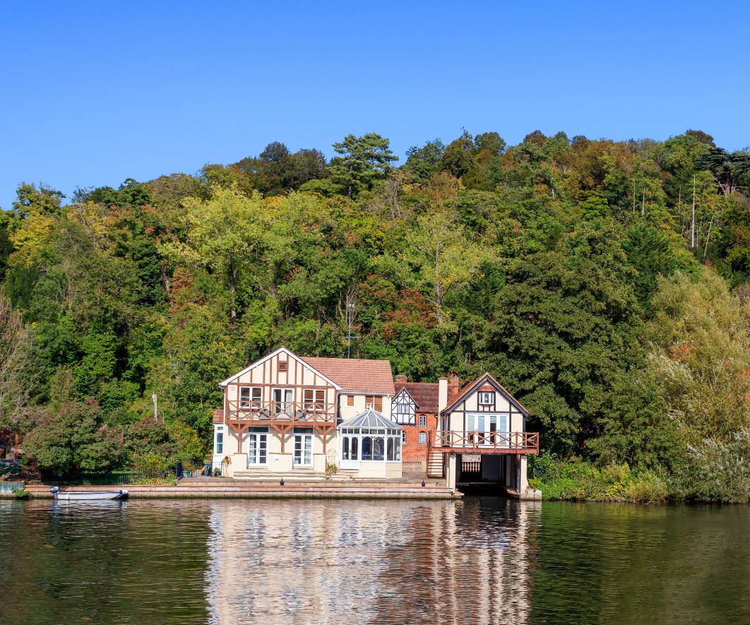 House by the river
