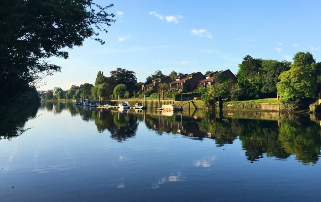 The River Thames at Teddington