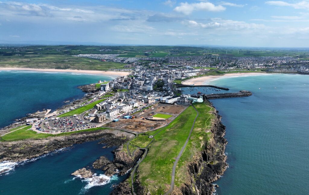 Portrush on North Coast of Northern Ireland