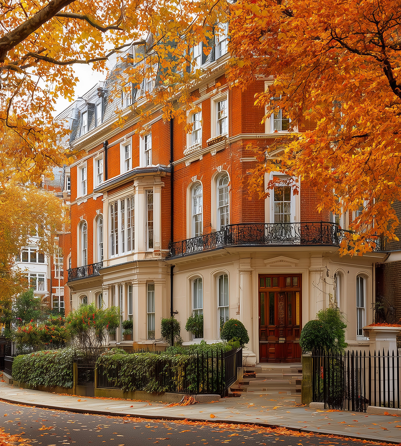 London home in autumn 2025