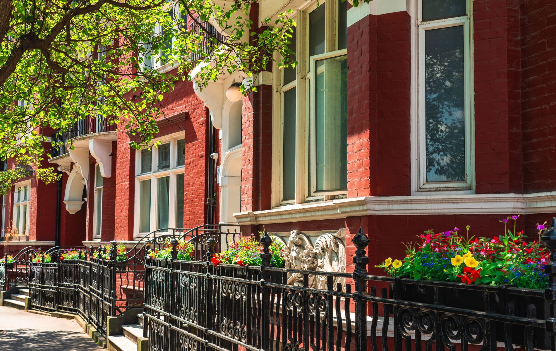 UK Property Market, Elegant London Street