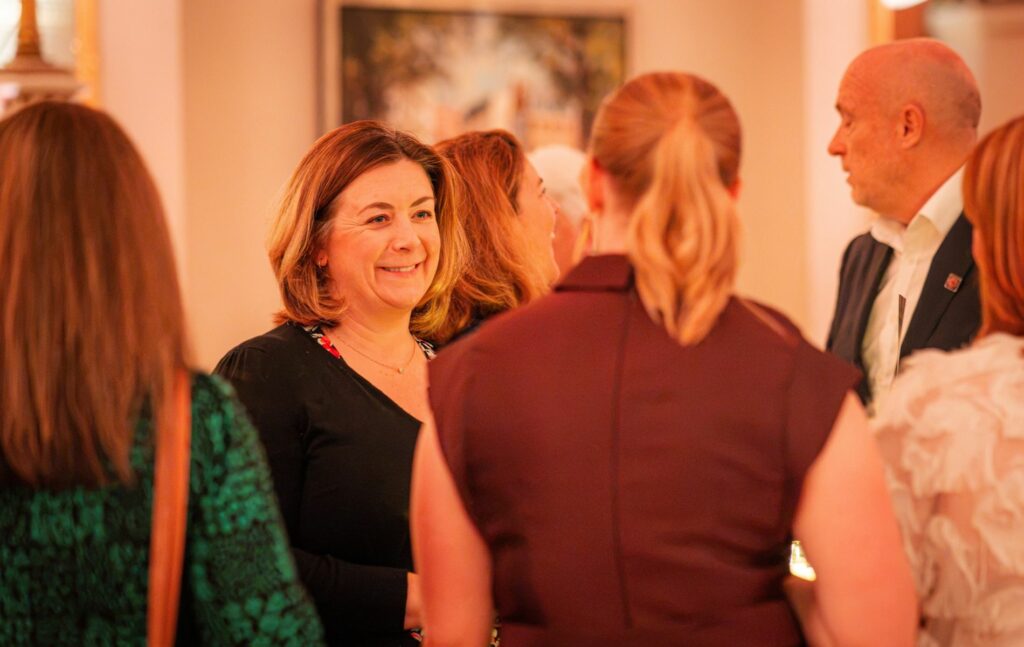 Conversations at the 30 years of Garrington reception